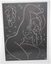 HENRI MATISSE Two linoleum cuts.
